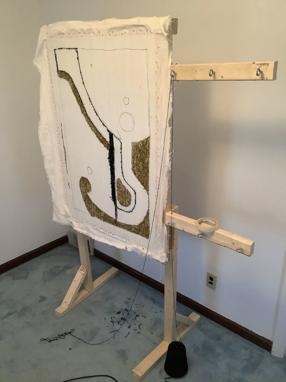 Bastidor de madera,proceso de creacion